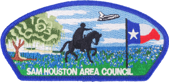 Sam Huston Area Council Badge